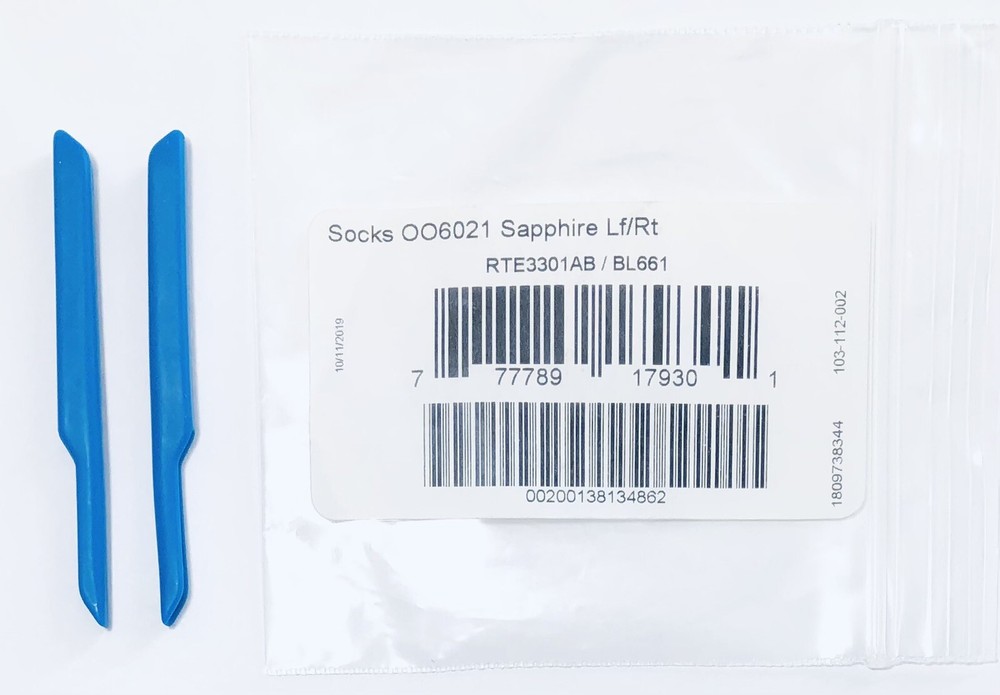 Oakley CARBON PRIME OO6021 SIPHON OO9429 Blue Replacement Ear Socks