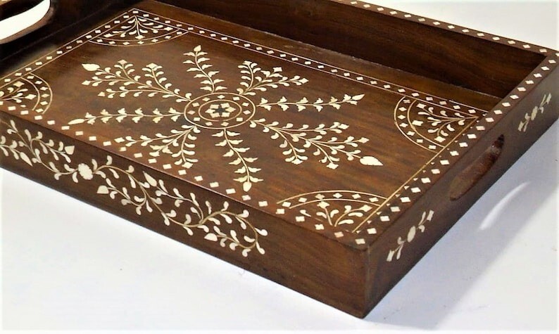 Bone Inlay Tray