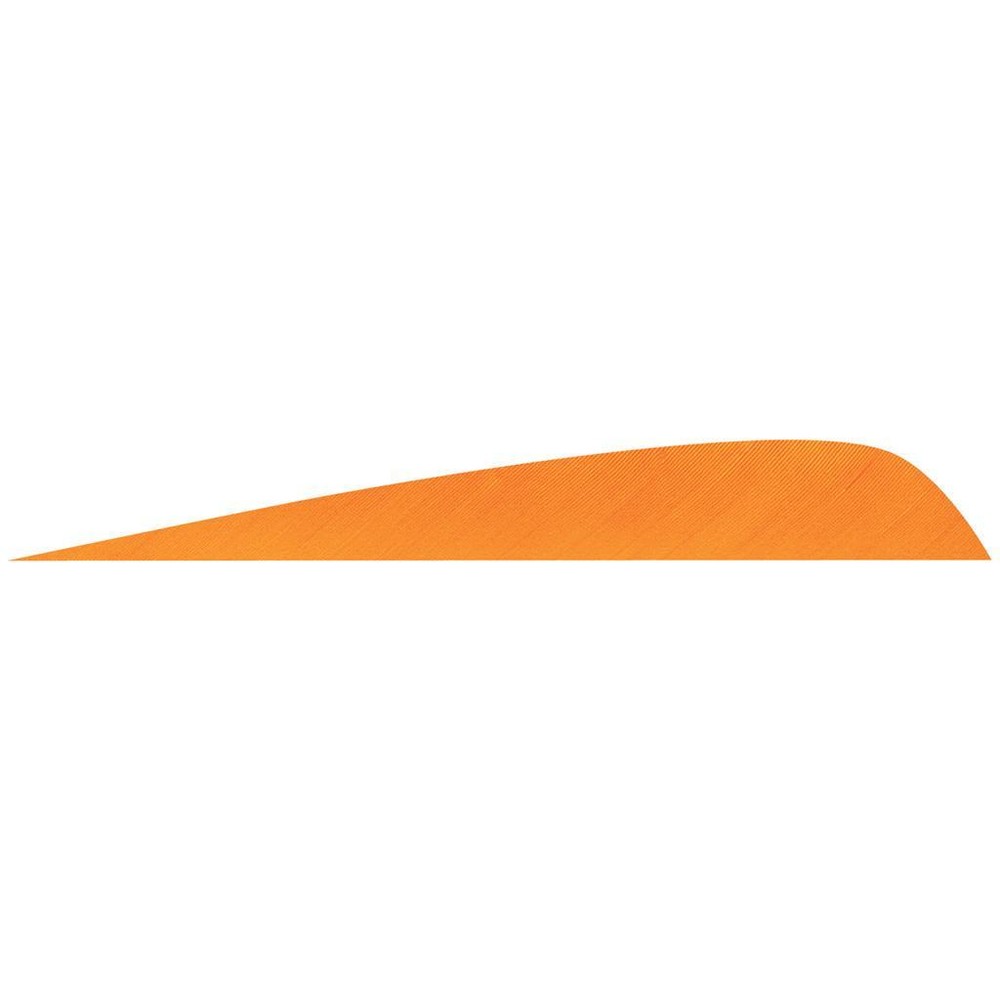 Gateway Parabolic Feathers Orange 4 in. Right Wing 12 pack