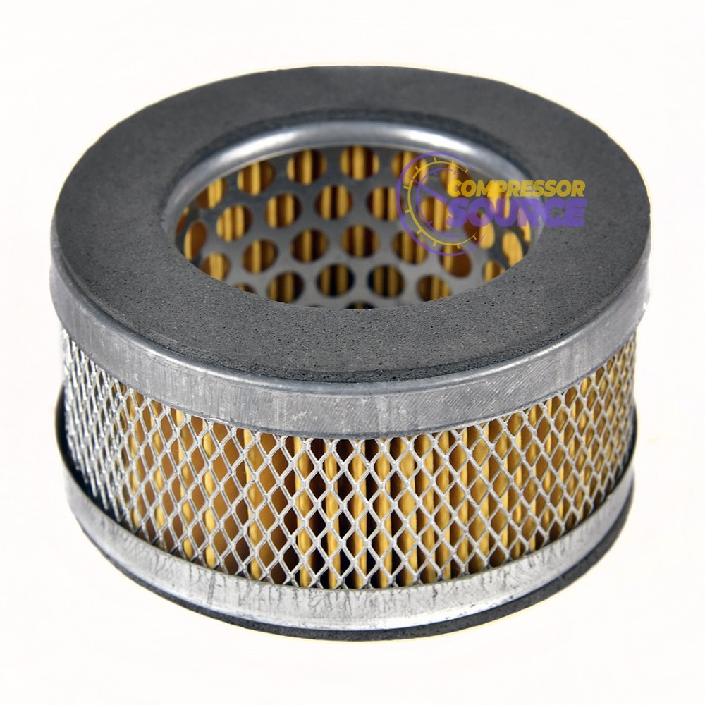 Universal Air Compressor Air Intake Filter Element 3.25" OD 1.75" Tall