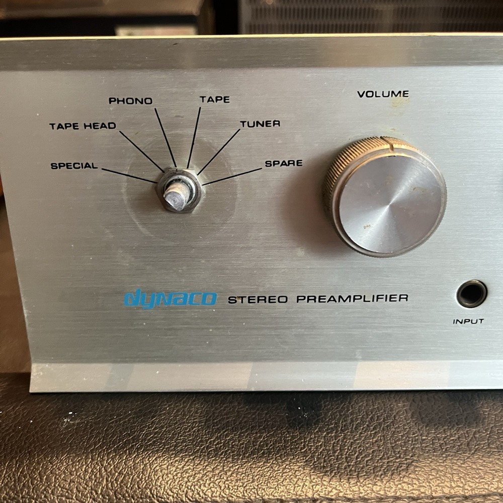 Vintage DYNACO PAT-4A Stereo Preamplifier Powers On Untested