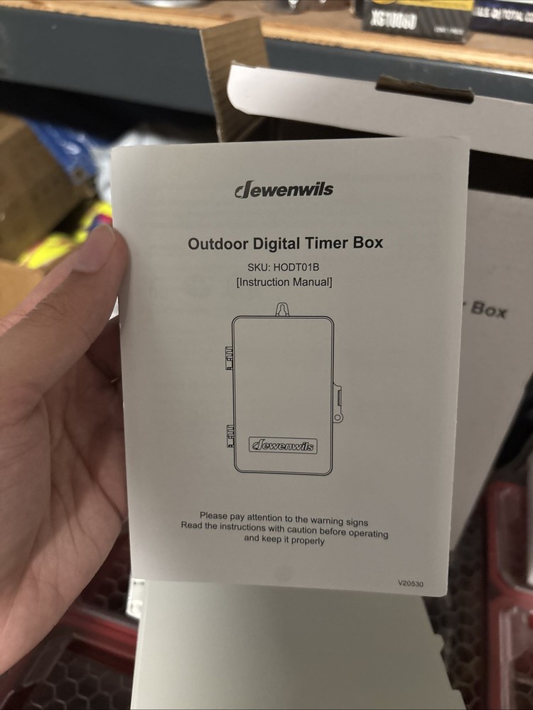 Brand New Dewenwilis Outdoor Digital Pool Timer Box