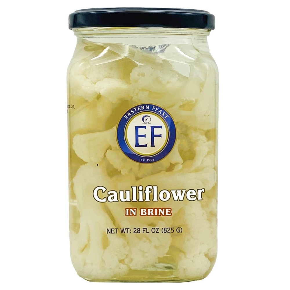 - Pickled Cauliflower in Brine, 28 oz (825g)