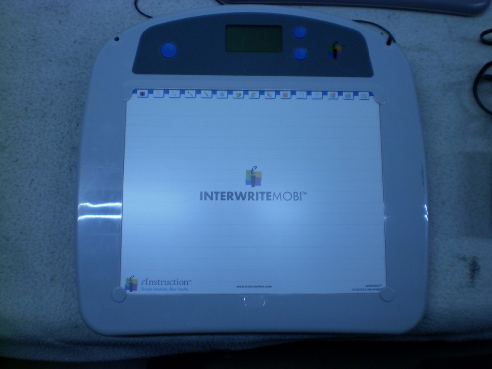 x6 Interwrite Mobi IP500 Learning Tablet & Charging Dock, x2 SP400 R/Description