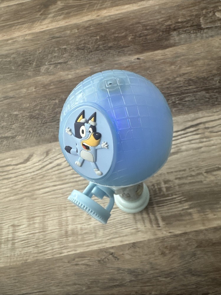Battery-Powered BLUEY Bubble Wand Machine Great Condition