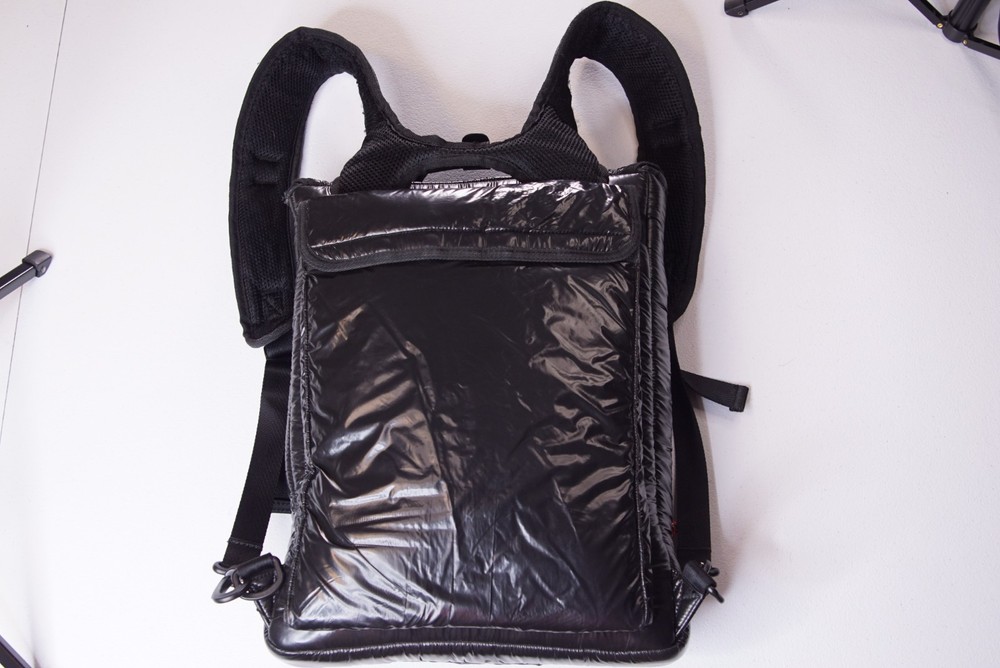 Vintage iSkin Black Backpack DUCATI Multi Pockets