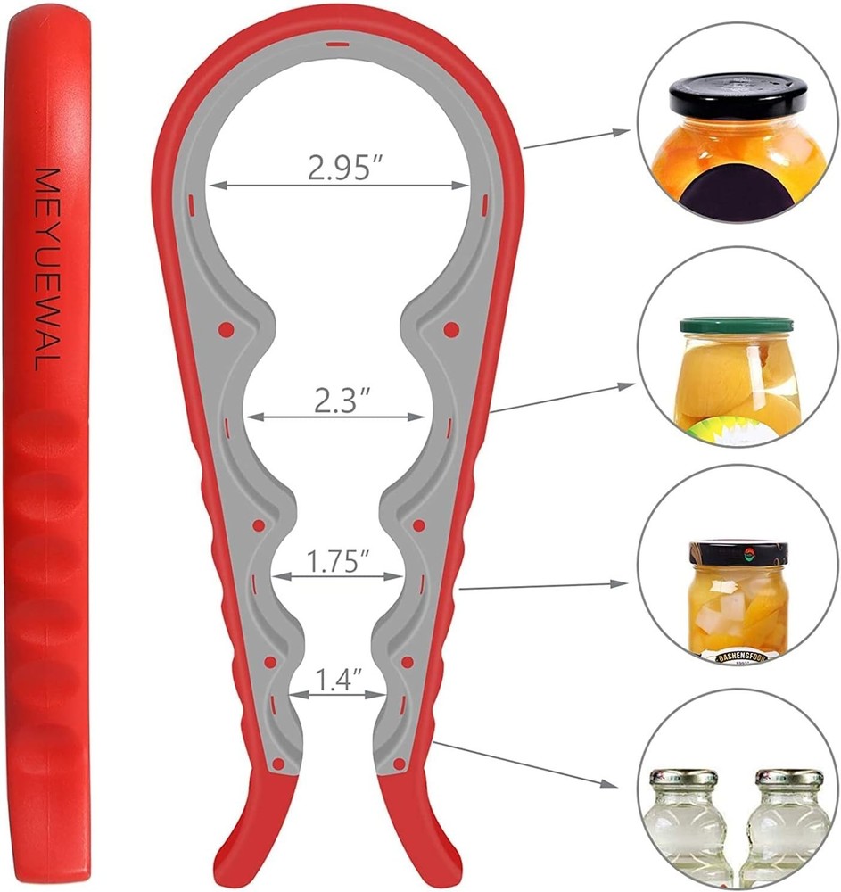 Multi-Function Can and Bottle Opener Kit - Ideal for Arthritis Sufferers