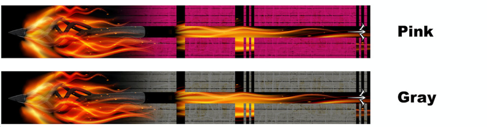 White Water Archery Flame Arrow Arrow Wraps Group 3 Choose Length Width Color