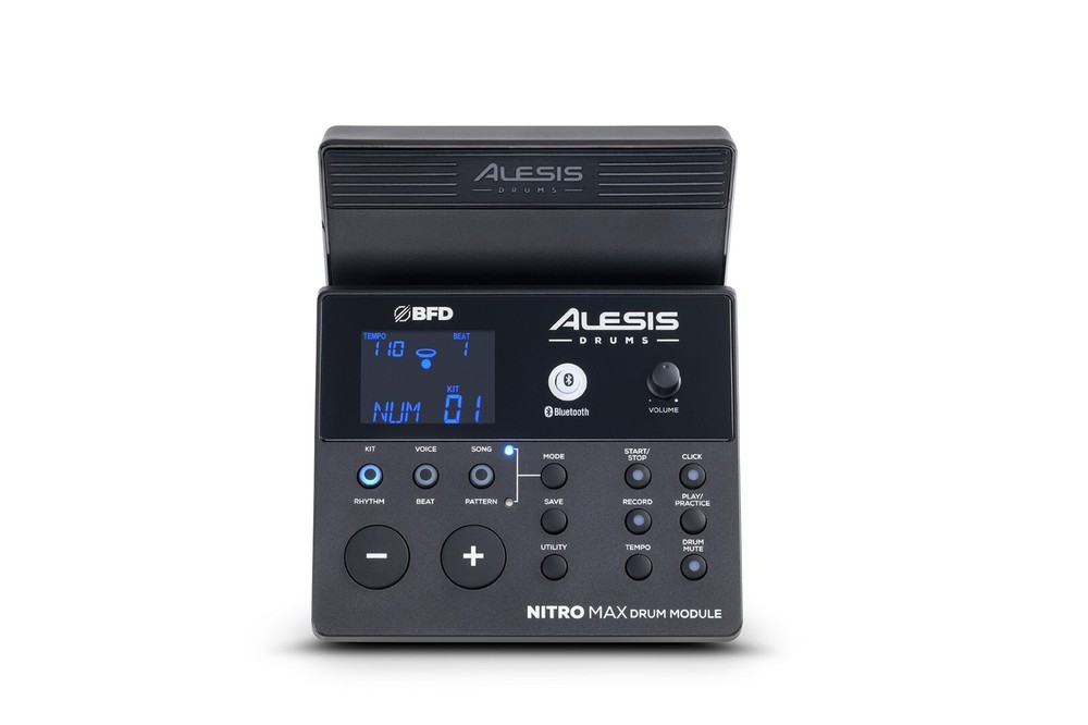 NEW Alesis NITRO MAX Drum Module w Cable Snake/Power Adapter - Machine Brain