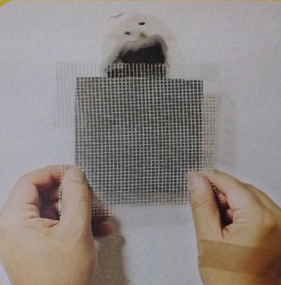 4 Pack ( 8pc ) 4 x 4 Inches Self Adhesive Drywall Patch