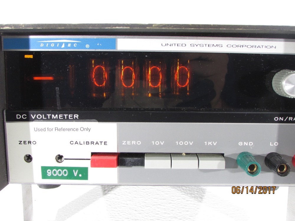 UNITED SYSTEMS 251-11261-2N DC VOLTMETER DIGI EC