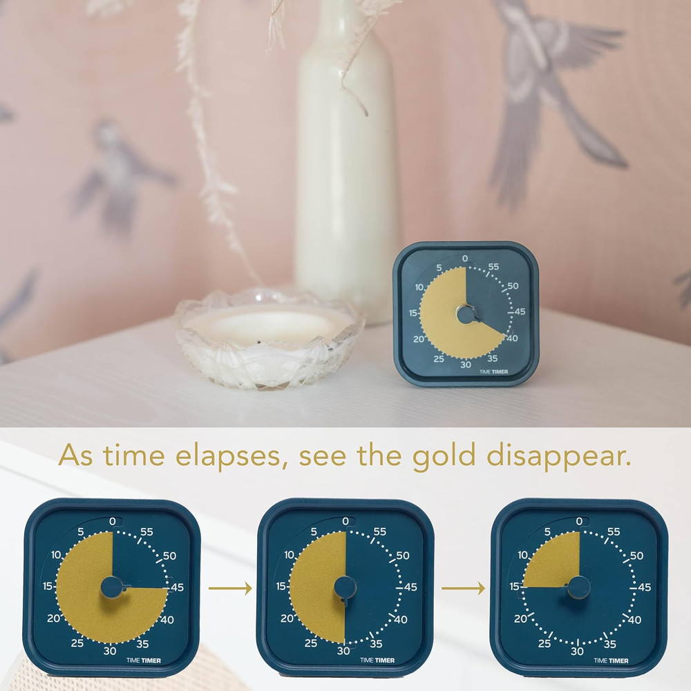 MOD - Home Edition - Individual Sized 60 Minute Visual Countdown Timer for ADHD,