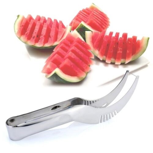 Watermelon Slicer Cutter Knife Server Corer Scoop Kitchen Knife Tools