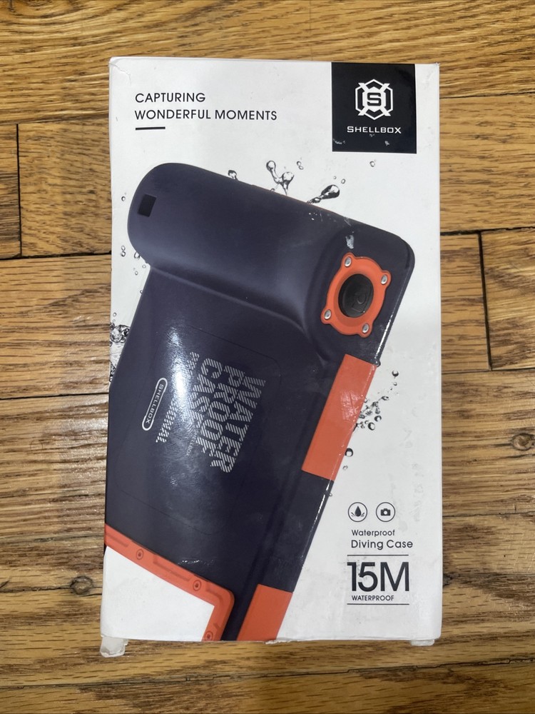 Shellbox Waterproof Diving Case, 15M Waterproof