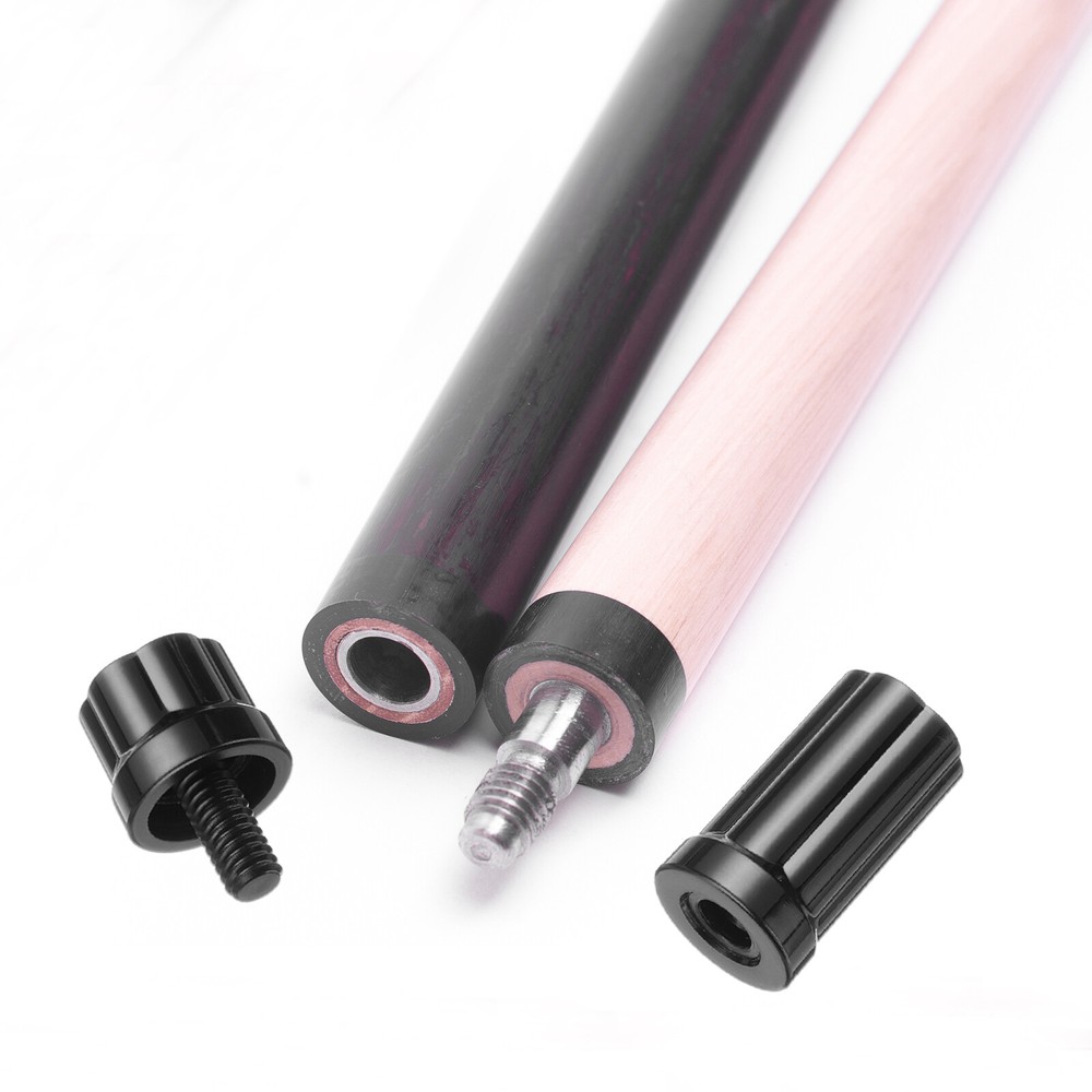 2 Pcs Pool Cue Joint Protector 5/16x18, Billiard Cue Joint Thread Cap, Black