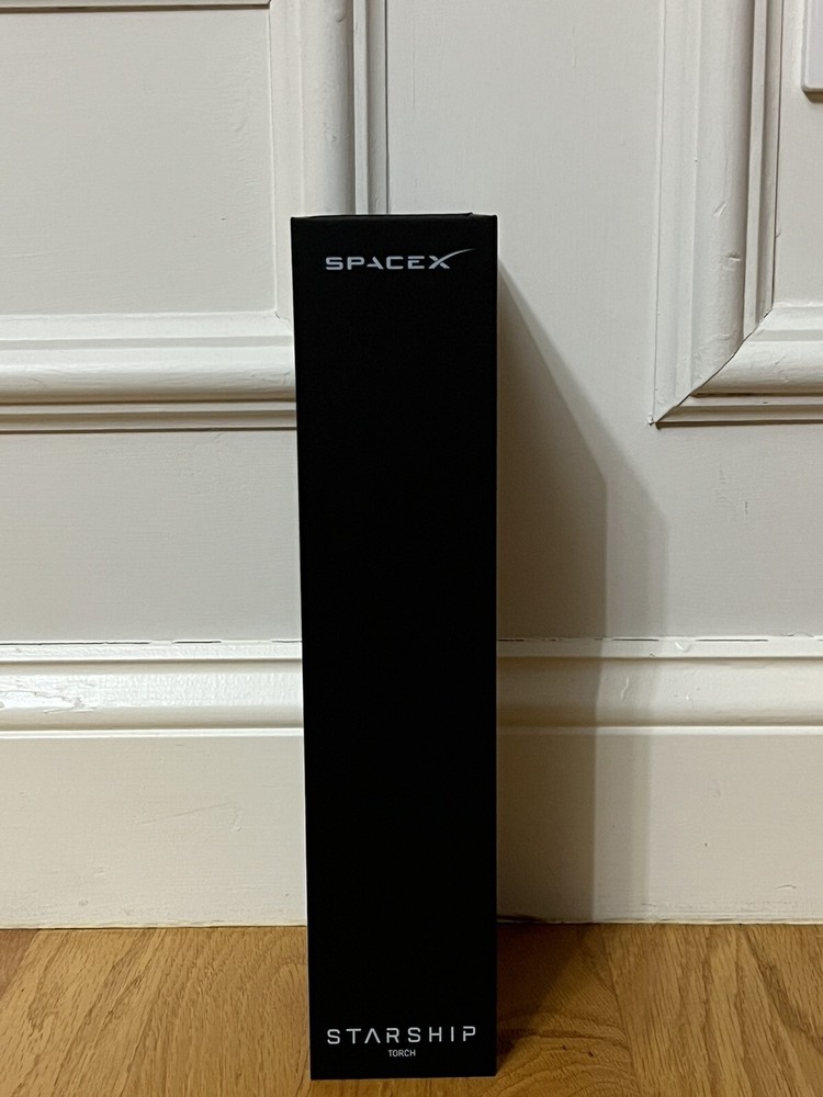 NWB Elon Musk SpaceX Starship Torched Flame Lighter Scale Model