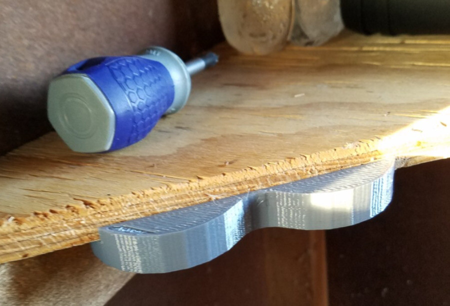 Gun Rest for Deer Blind Small Shelf Barrel Rest - Can Be Placed Anywhere!