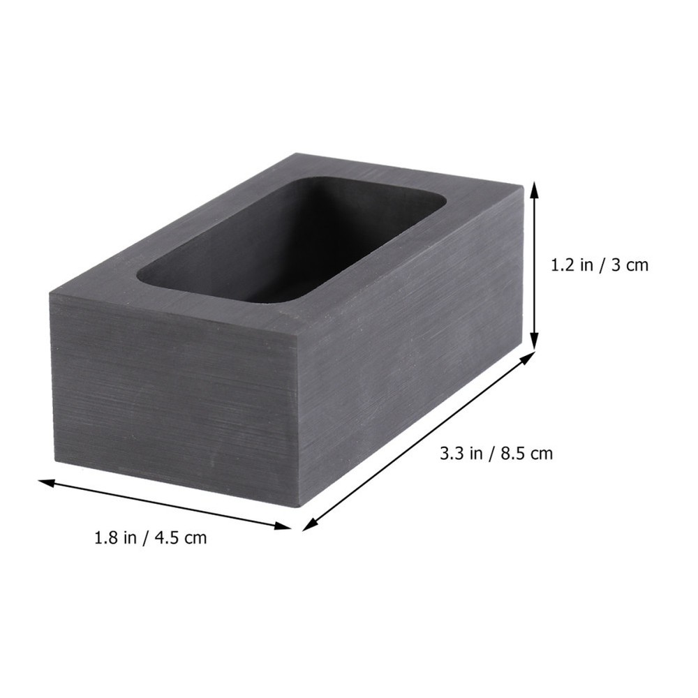 85 X45x30mm Mold Graphite Ingot Melting Casting Mould