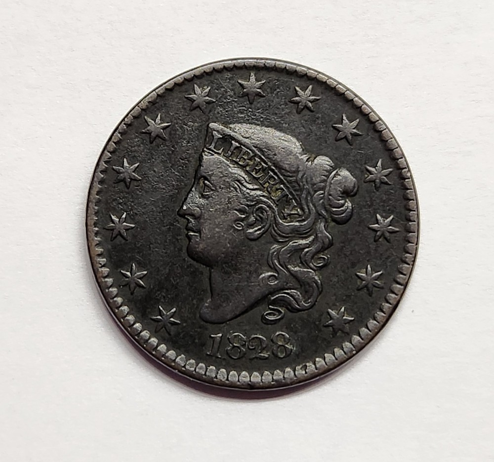 1828 Large Cent – Solid Original XF
