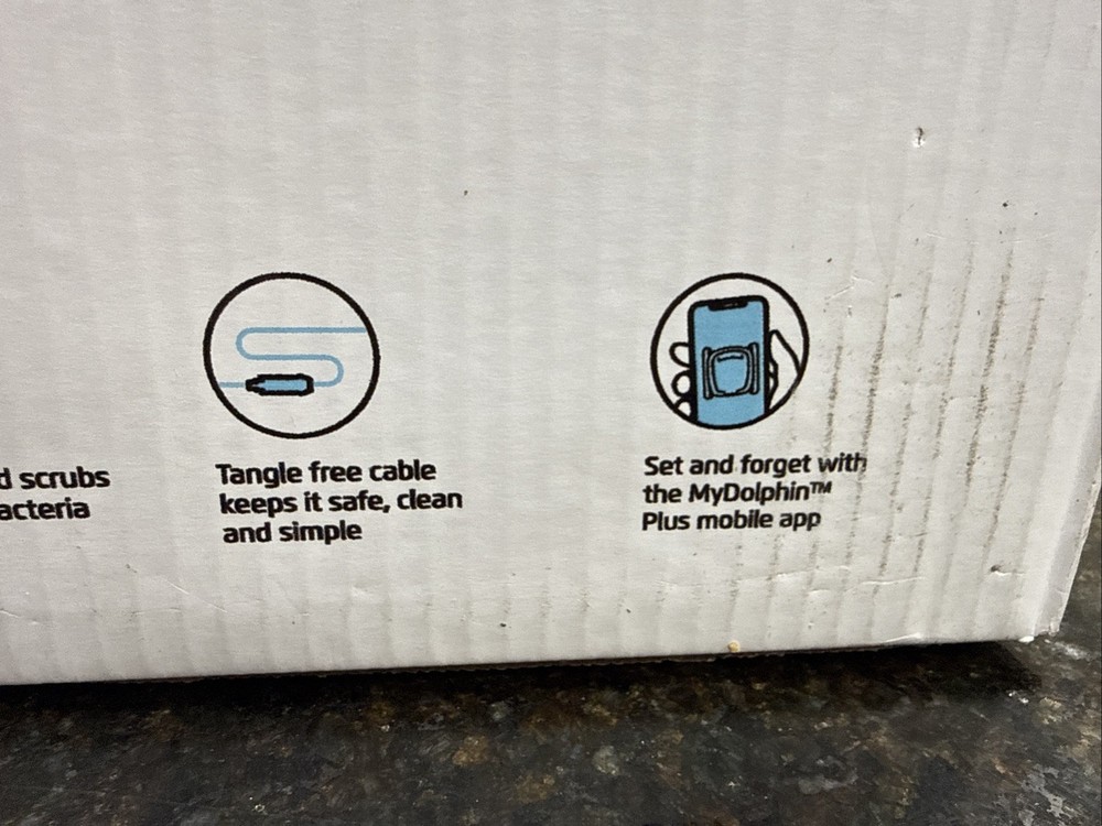 NEW Dolphin Explorer E25 Robotic Pool Cleaner, Wall Climbing Scrubber Brush