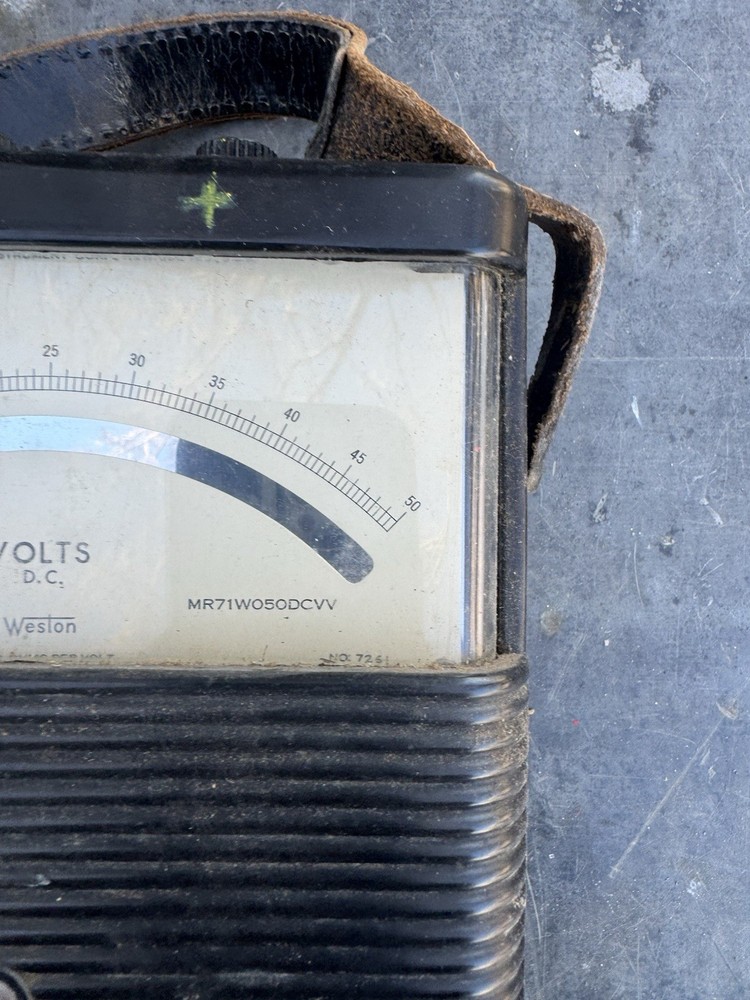 Weston Model 901 DC Voltmeter 0-150 Untested