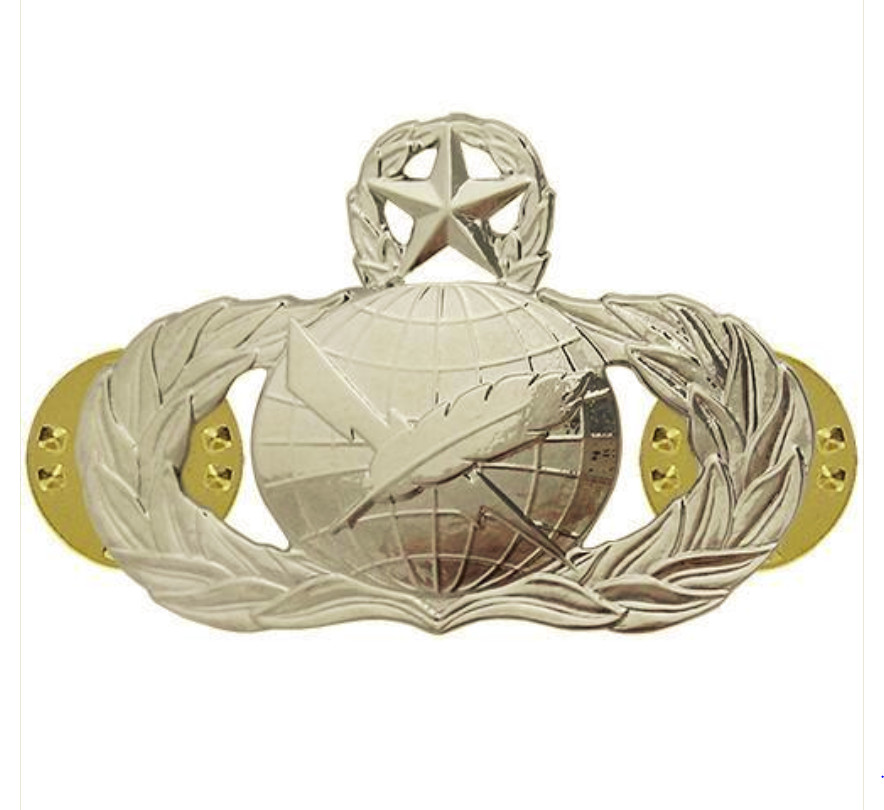 Vanguard AIR FORCE BADGE: PUBLIC AFFAIRS: MASTER - MIDSIZE