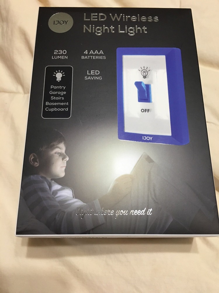 IJOY LED Wireless Night Light. Free Ship USA