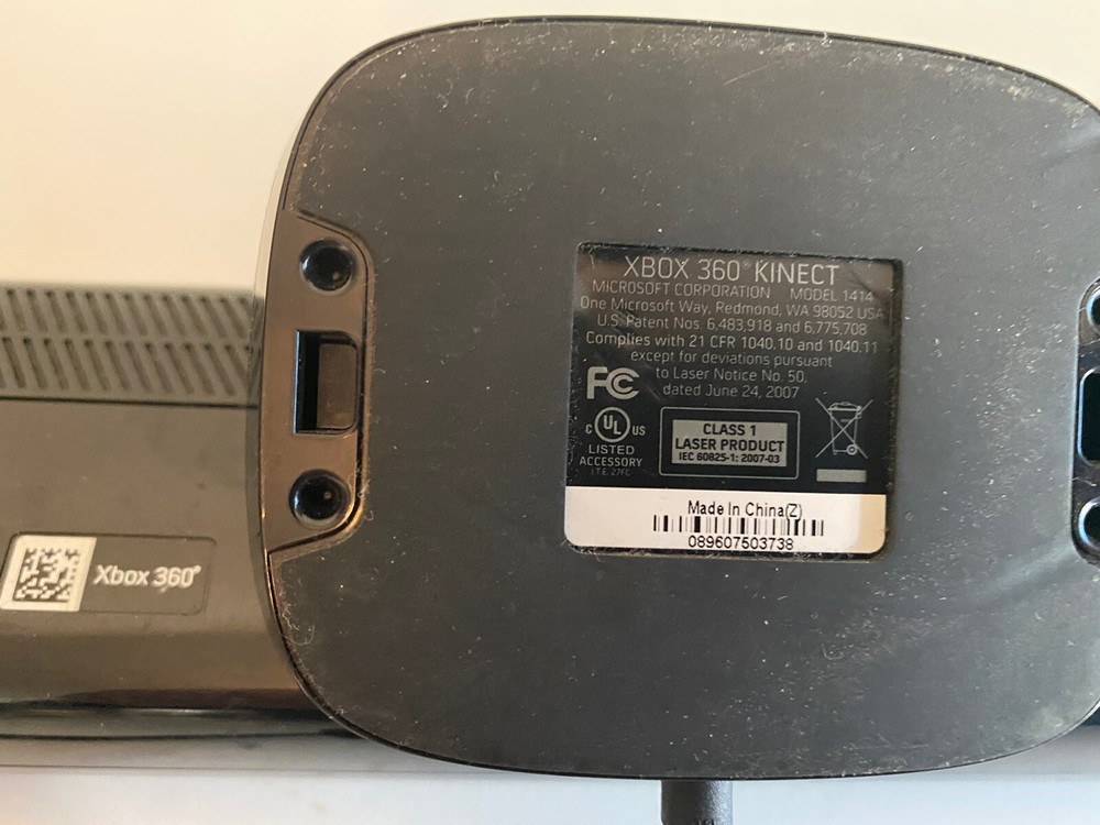 Original Microsoft Model 1414 Xbox 360 Kinect Sensor Bar Only