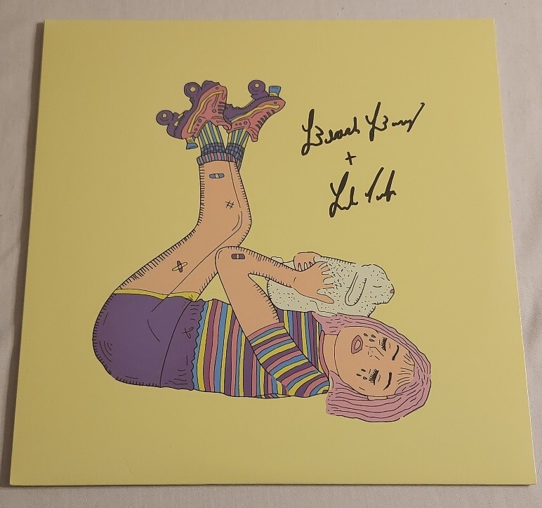 Beach Bunny Signed Honeymoon Light Blue Vinyl LP #1
