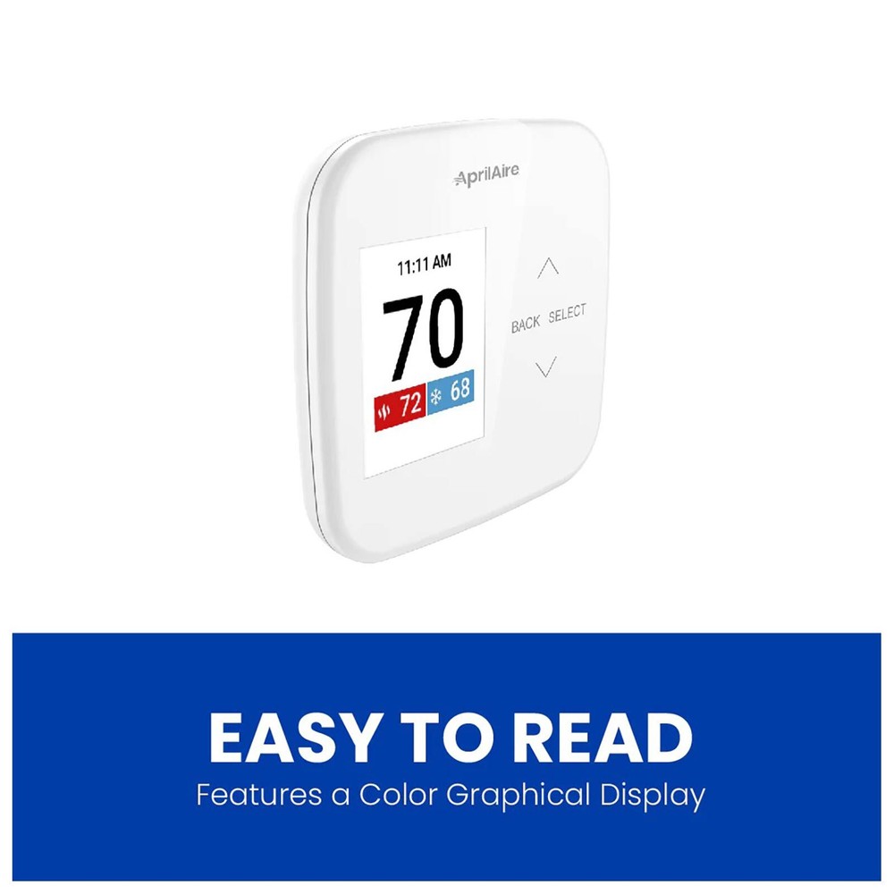 AprilAire S86NMU Programmable Multistage Universal Thermostat