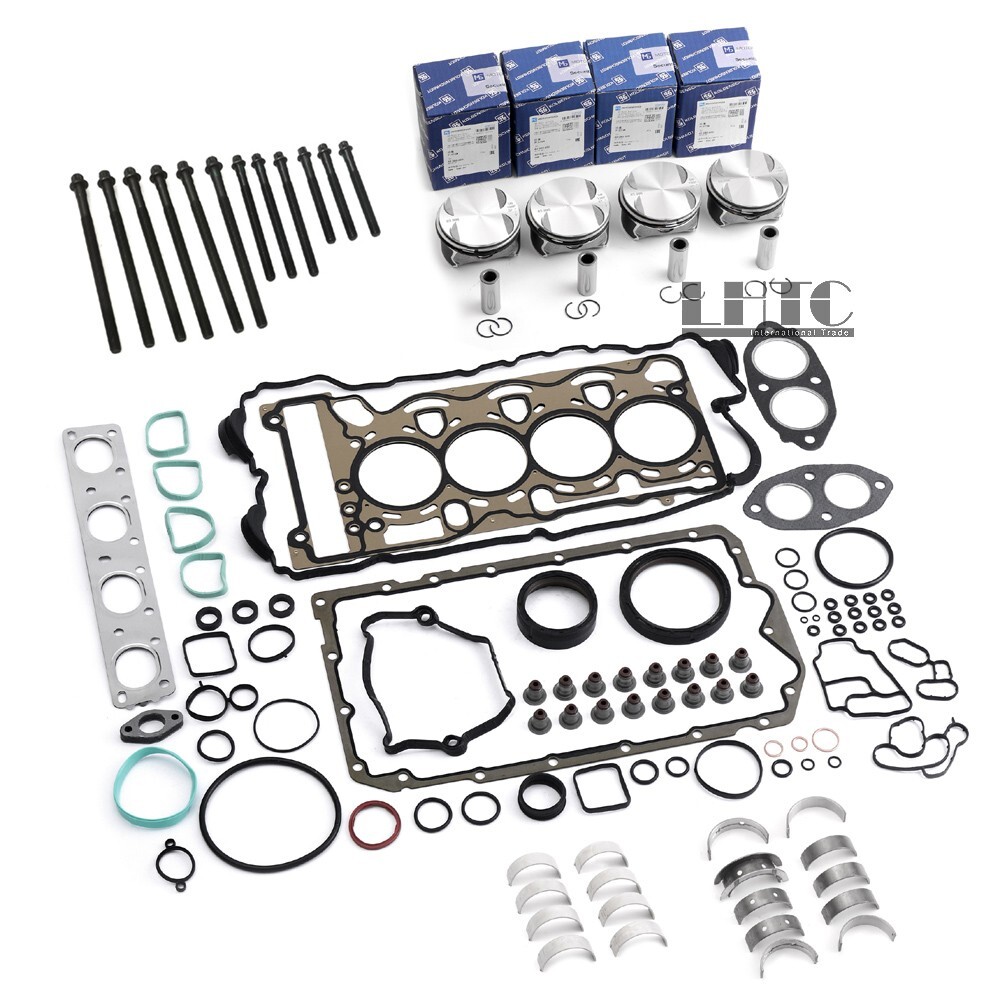Engine Overhaul Gaskets Pistons Kit For BMW 320i 520i Z4 E60 E90 E84 E85 N46 2.0