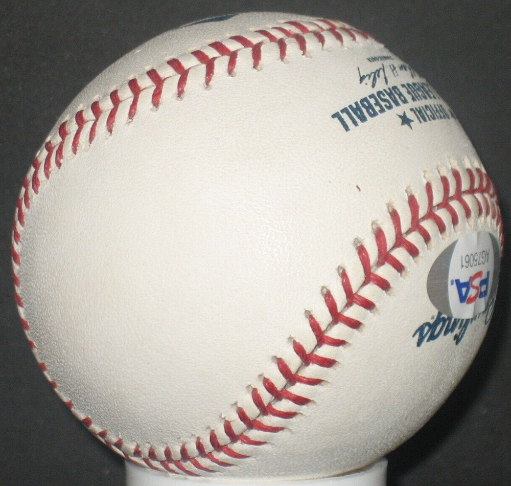 Steve Nash PSA/DNA Certified Autograph Signed MLB Ball Baseball Phoenix Suns
