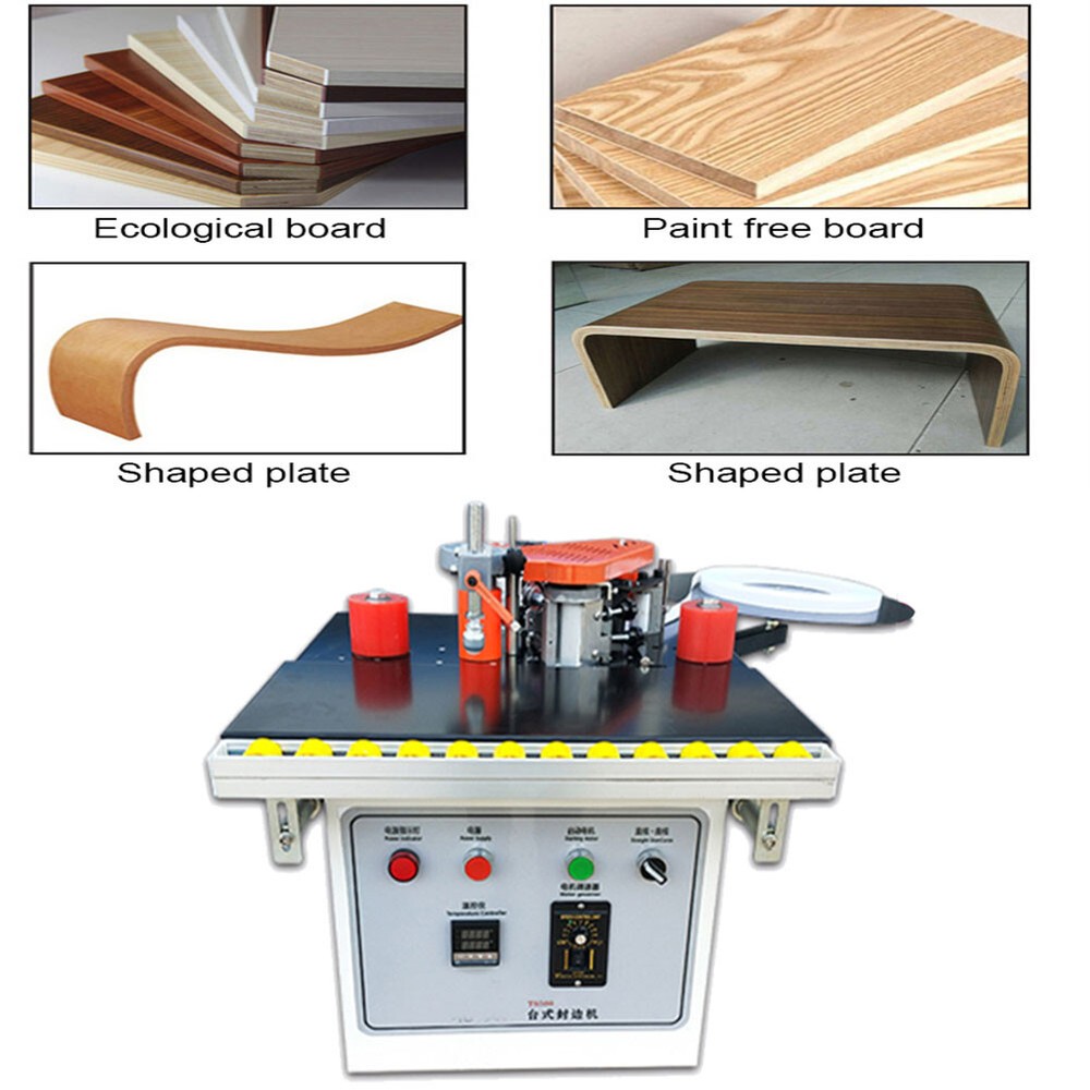 1200W Automatic Edge Banding Machine Woodworking Desktop Edgebander