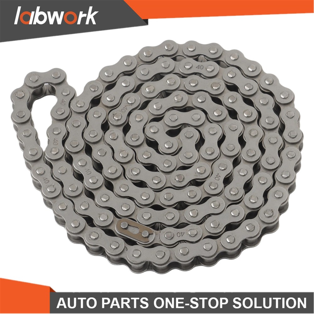 Labwork 5 Feet of #40 Roller Chain Includes 2 Free Connecting Links