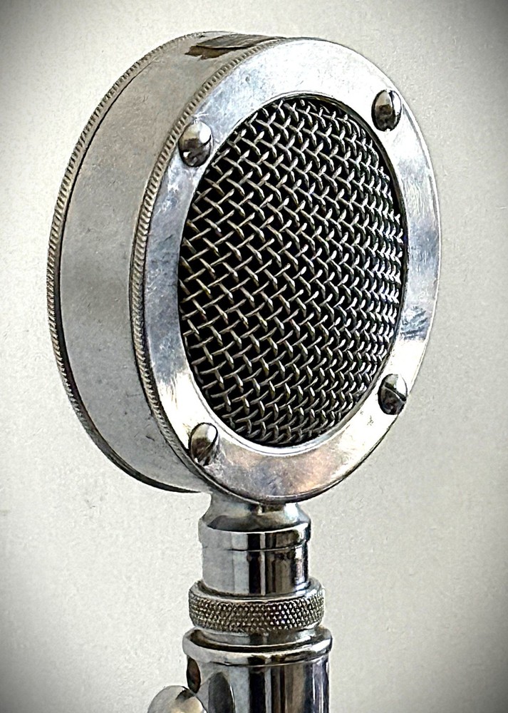 Vintage 1970's Astatic D-104 Dynamic Microphone-modified, working great (d7)