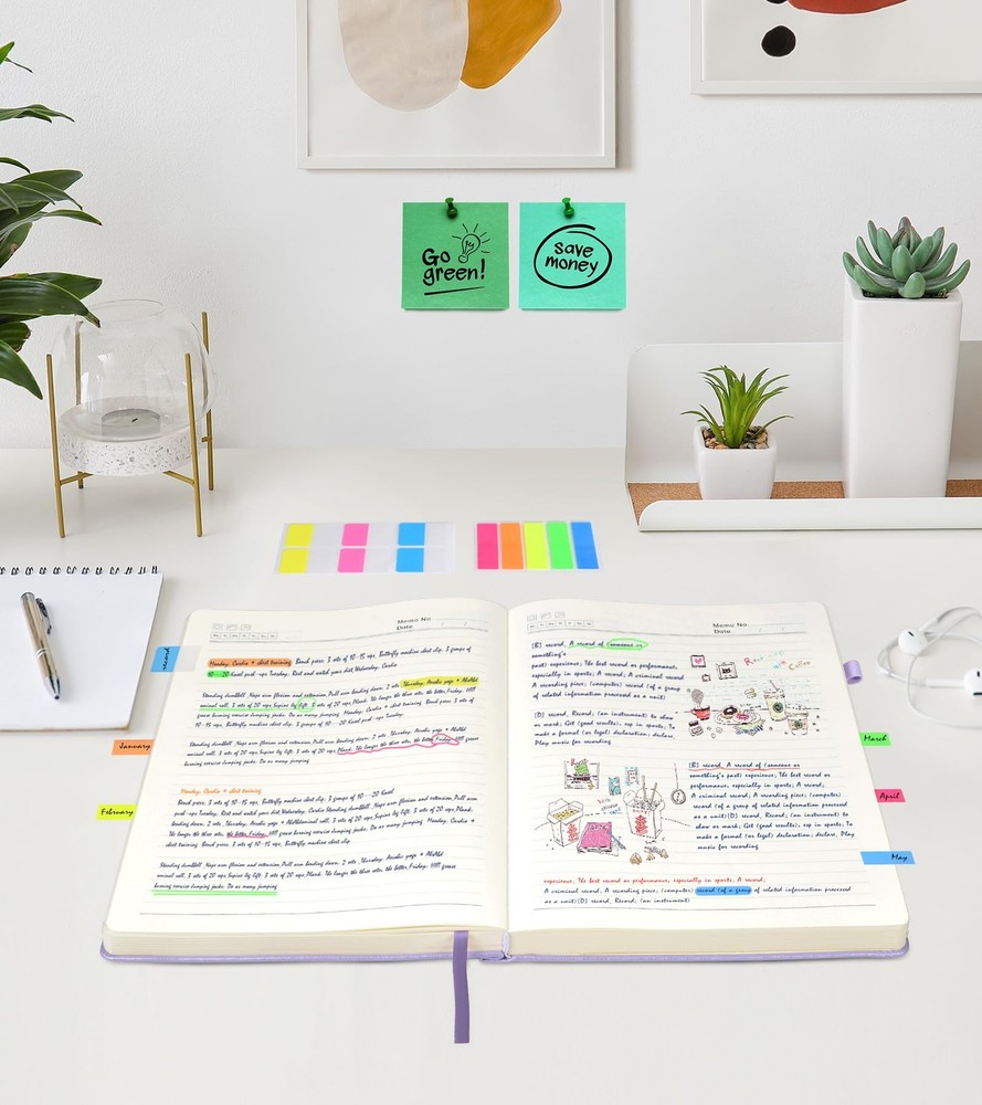 Lined Journal Notebook, 365 Pages B5 Large Journals for Writing Ruled Noteboo...