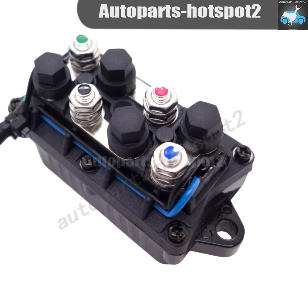Universal Winch Solenoid Relay Switch Assembly Replacement for 0409066 0409-0...