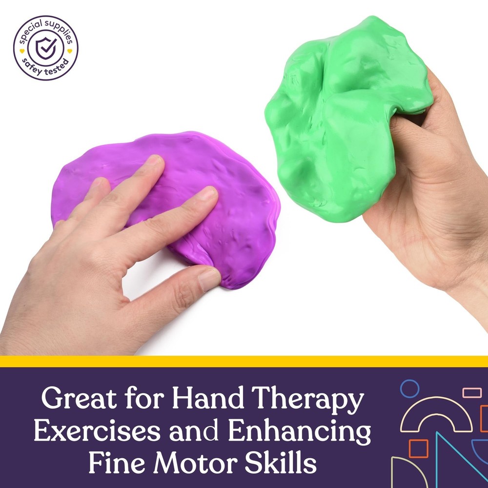 Therapy Putty for and Adults - Resistive Hand Exercise Therapy Putty Kit, Set...