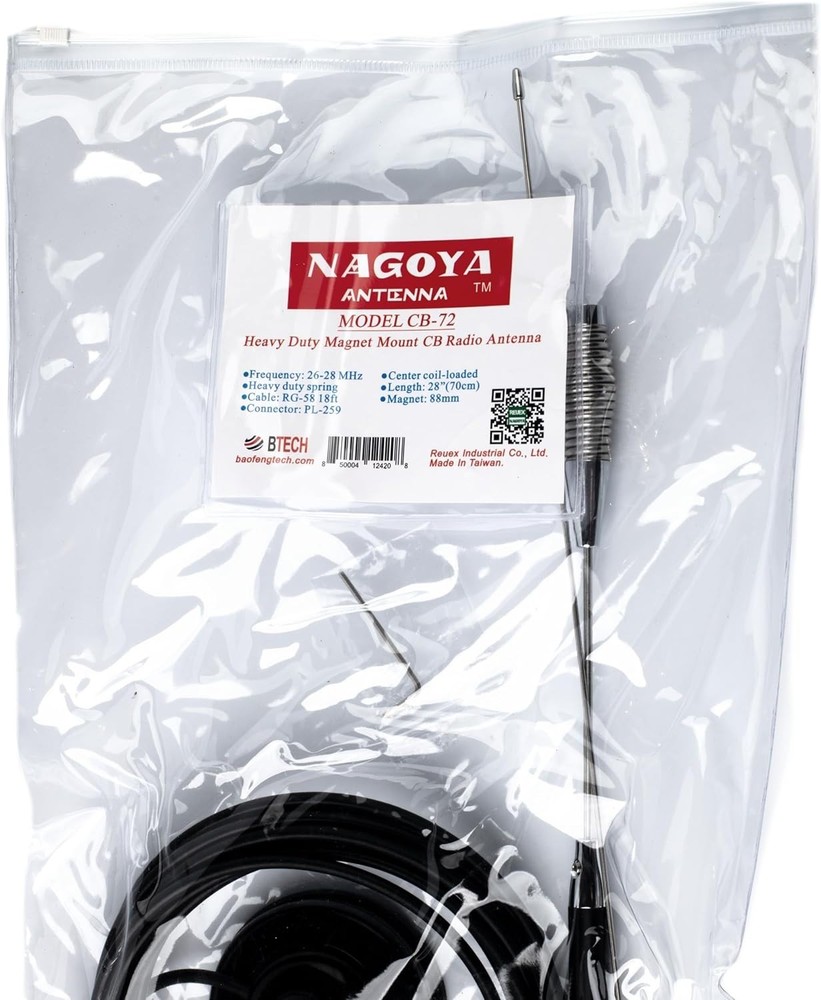 Nagoya CB-72 28" CB Antenna Kit - Universal Coverage