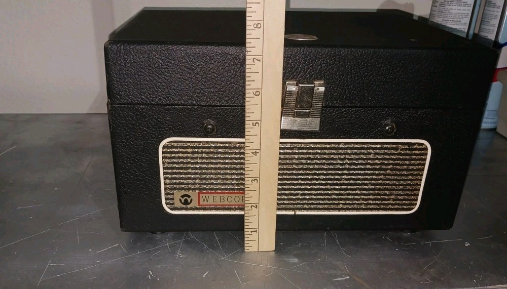 WEBCOR Portable Reel to Reel. TESTED! READ!!!