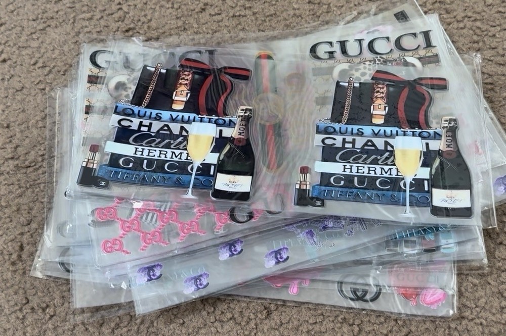 Designer UV 16oz Wraps - 10 Random Wraps - Random Pull