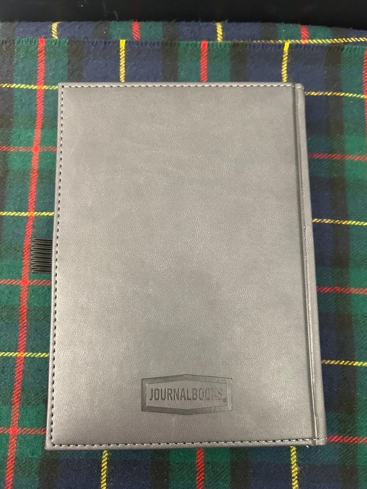 Apple logo bound journal