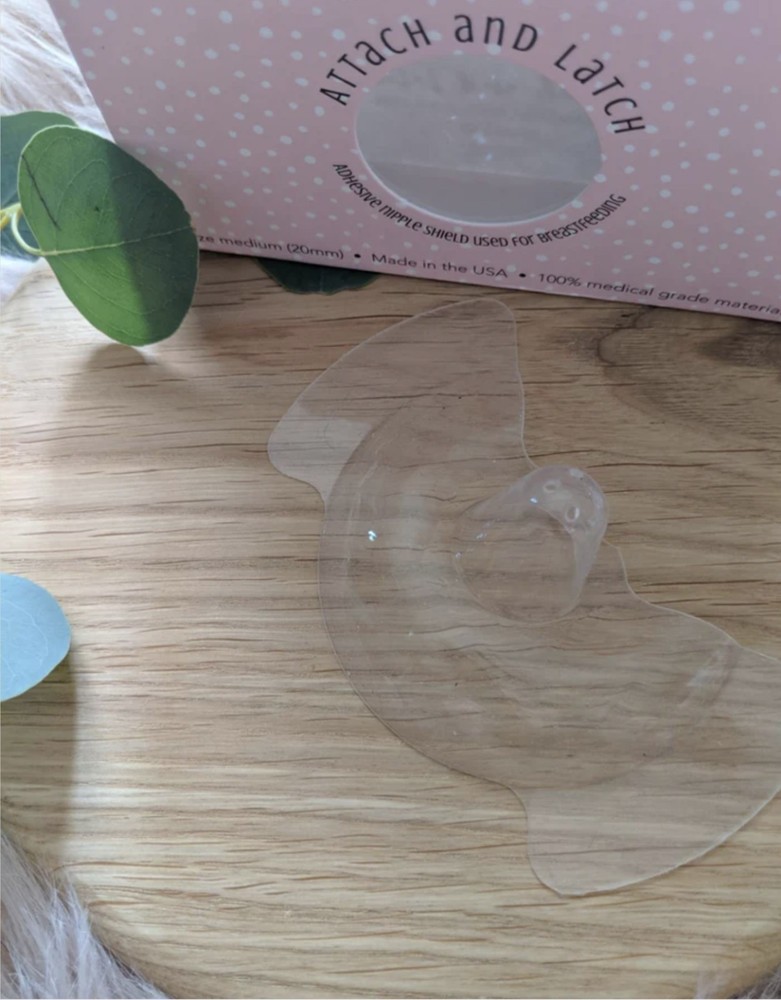 Breastfeeding Adhesive Nipple Shield - 100% USA Made & Patented.
