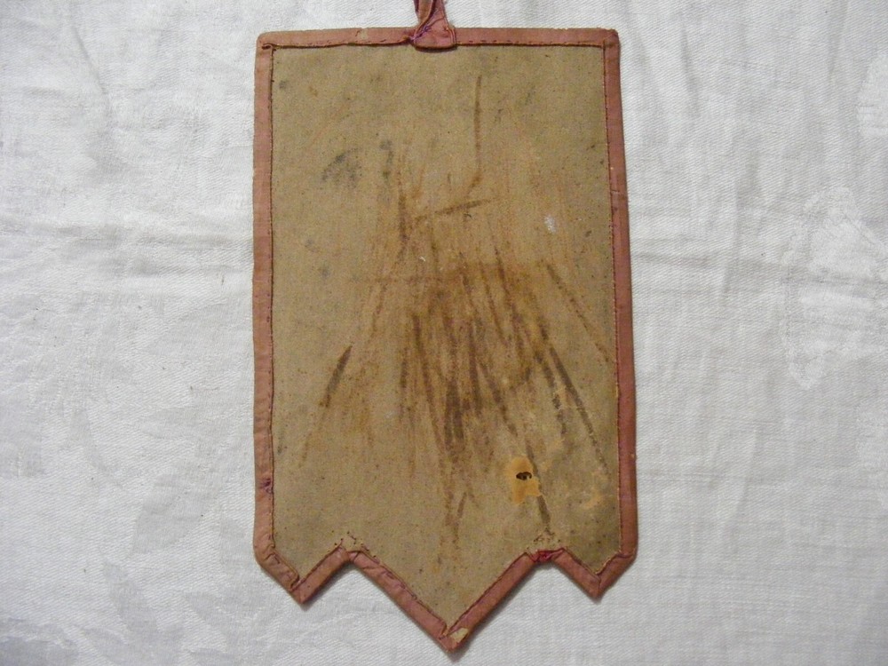 Vintage Cross Stitched Hanging Match Striker