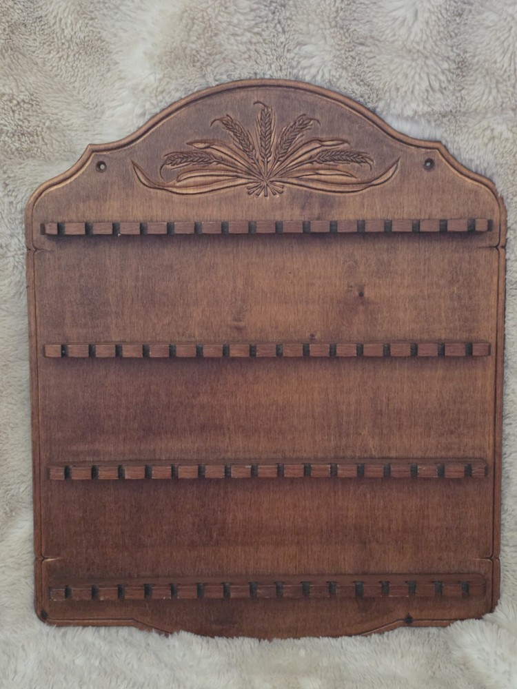Vintage Spoon Collection Rack