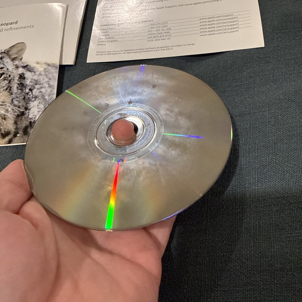 mac os x snow leopard Install Disc