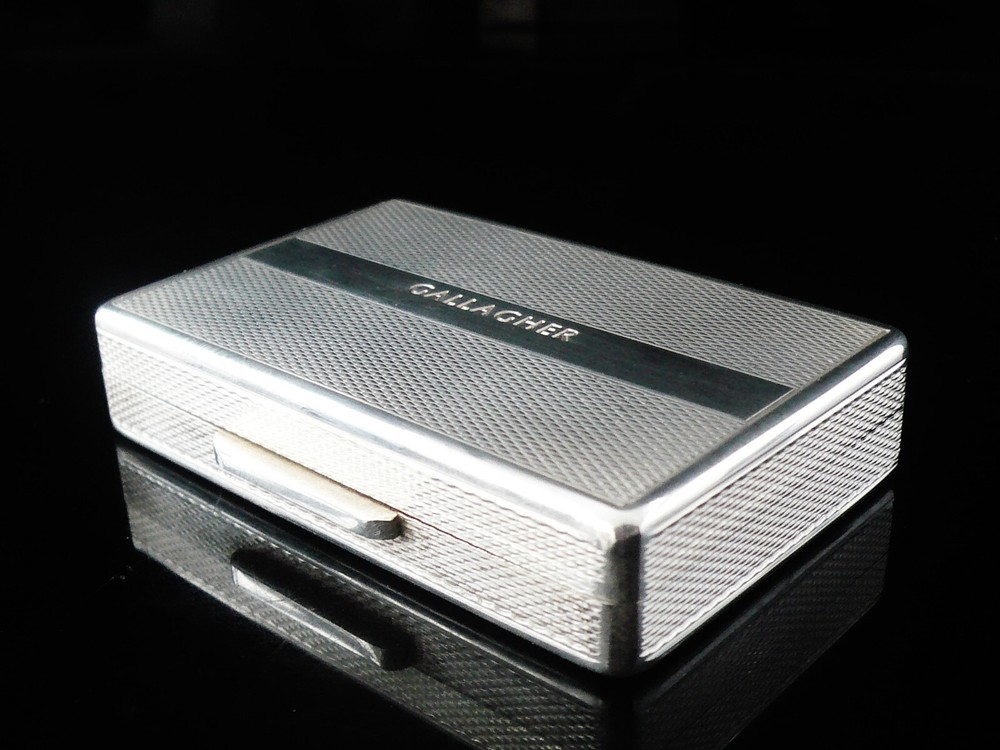Gallagher Sterling Silver Multi Purpose Box, Peter John Doherty 2007 (cased)