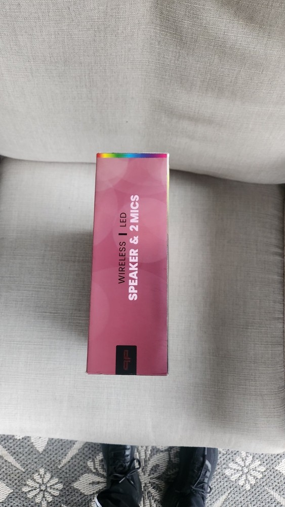 NIB! Pressplay Double Mic Karoake Speaker Machine System