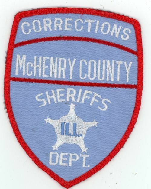 ILLINOIS IL MCHENRY COUNTY SHERIFF CORRECTIONS NICE PATCH POLICE