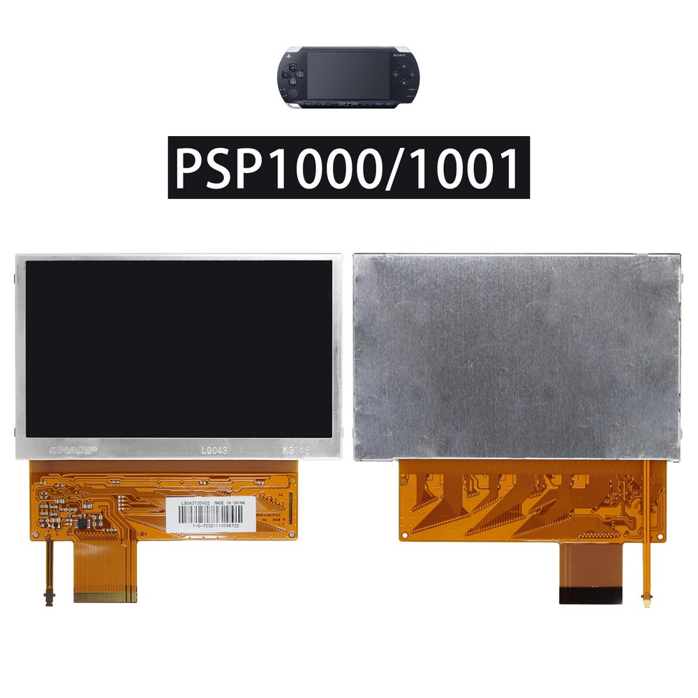 OEM Backlight LCD Screen Display Replacement For Sony PSP 1000 / 2000 / 3000